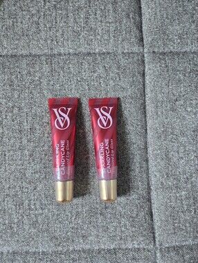 Victoria's Secret | Lip Sparkling Candy Cane Flavored Lip Gloss Set Of 2